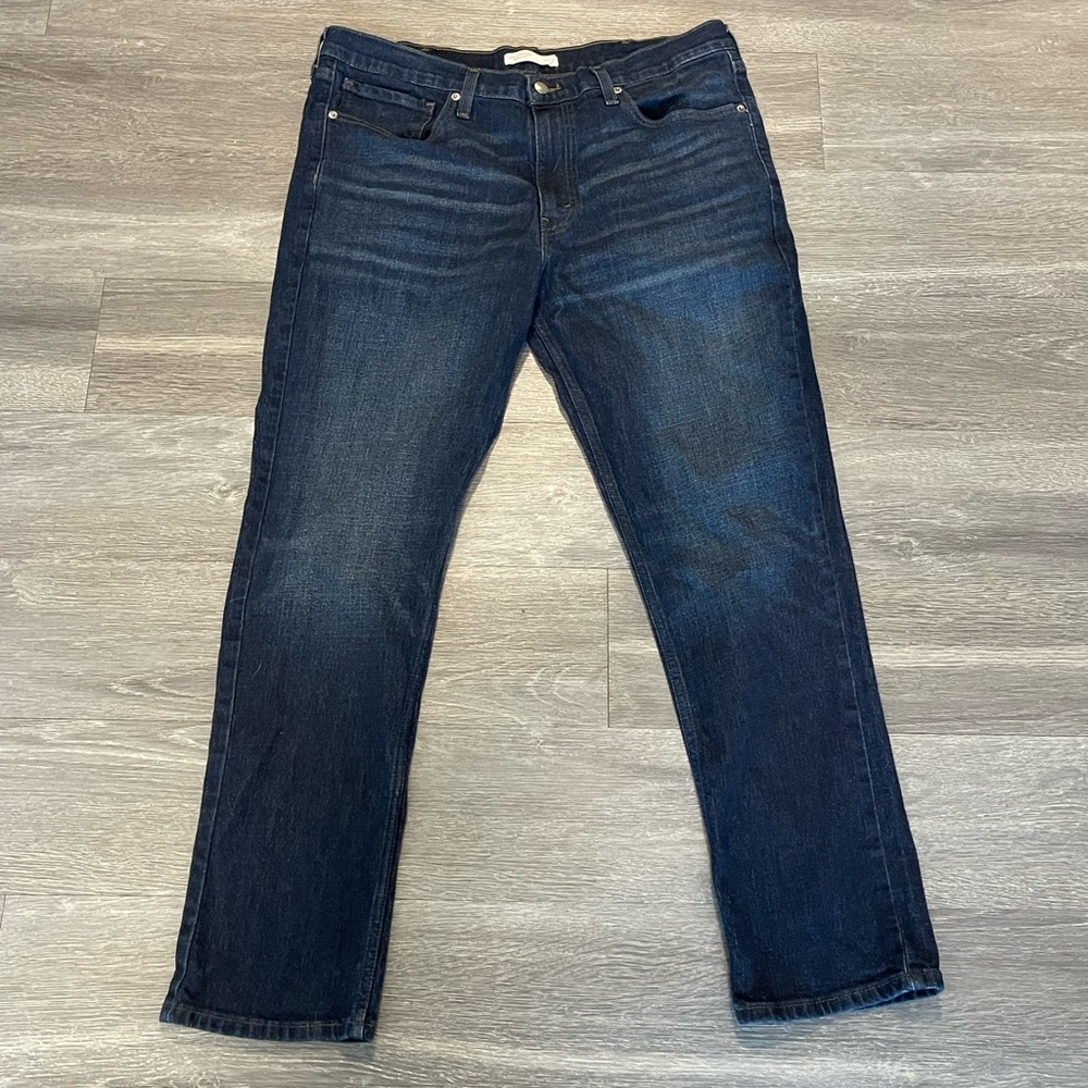 Levi Strauss slim dark blue Denim Jeans 38x30